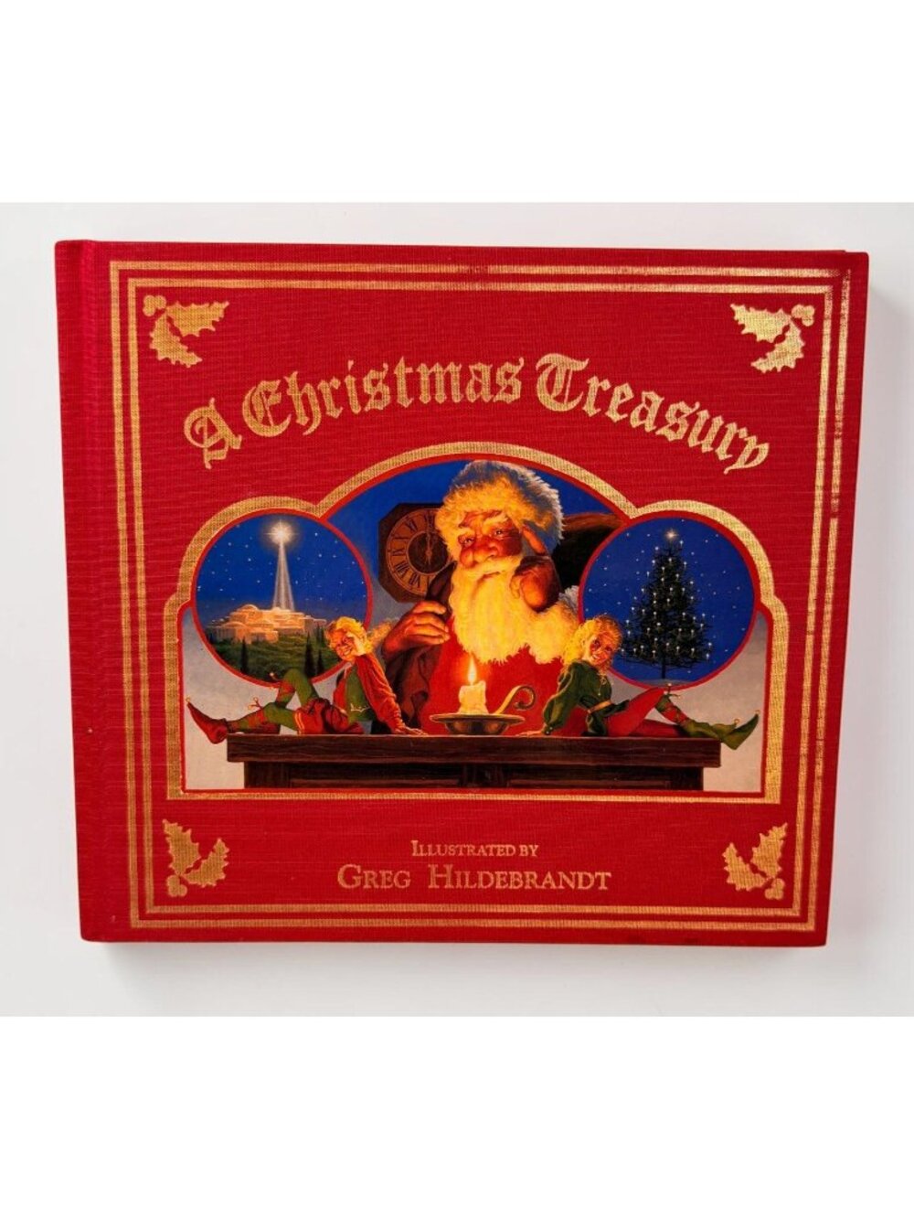 A Christmas Treasury Book Illustrated By Greg Hildebrandt Cloth Hardcover 1990